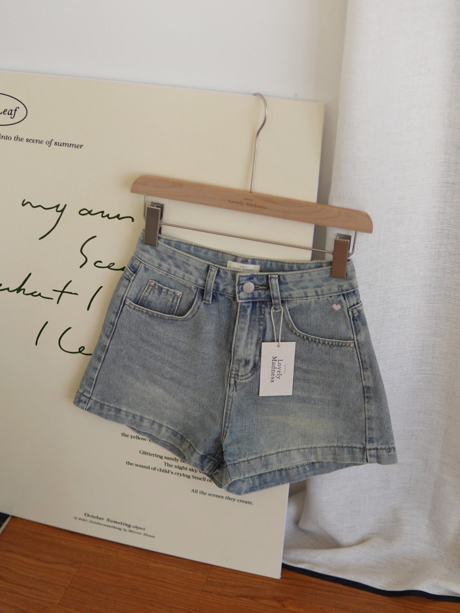 Amour Denim Short