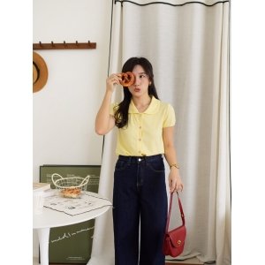 Anna Peter Pan Top