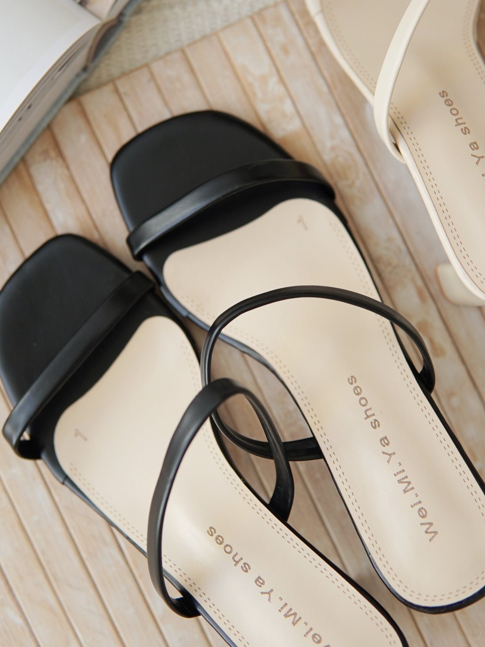 NOVA TWO STRAP HEEL SANDALS - Image 2