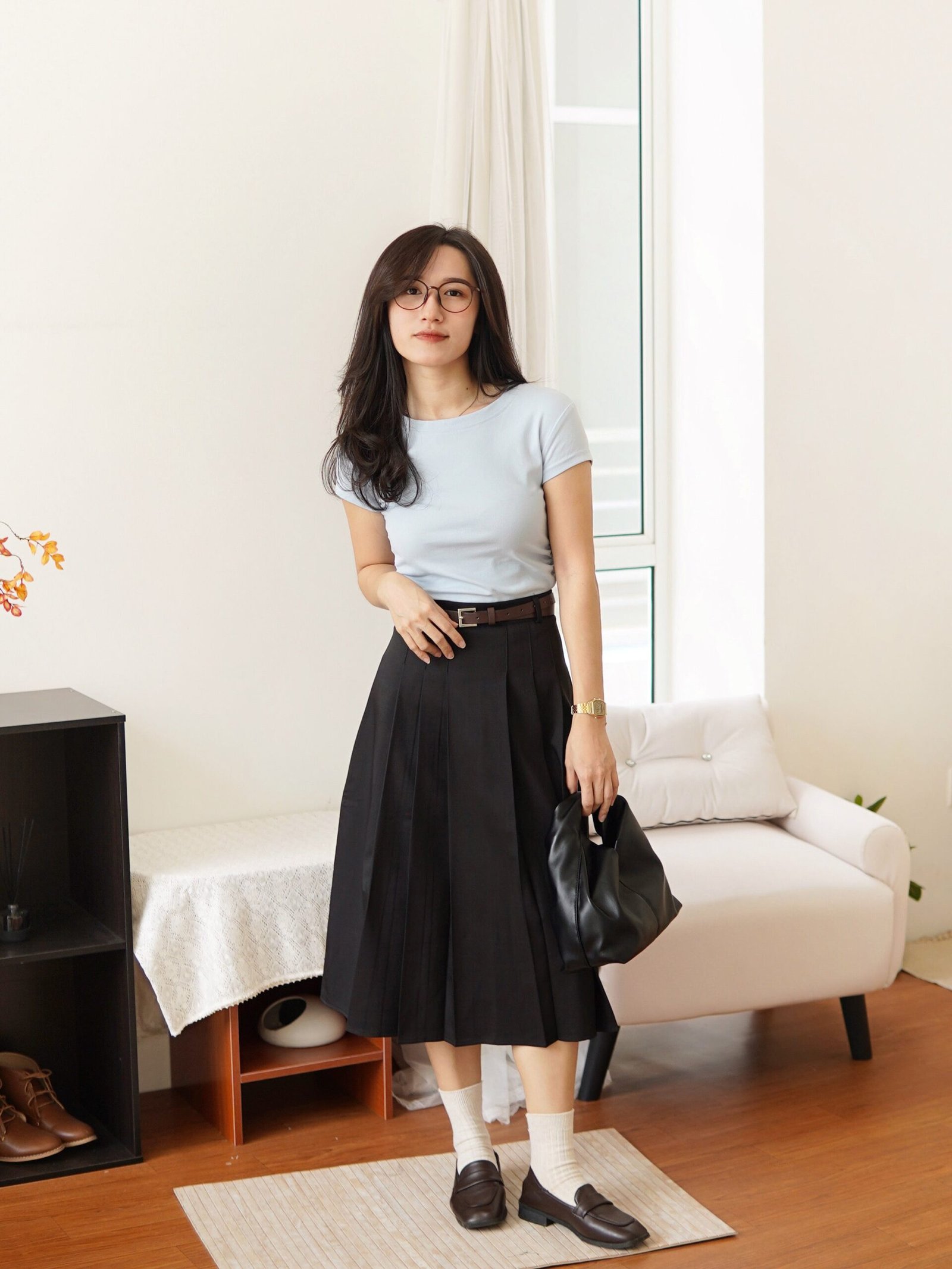 Grace Pleated Skirt - Image 2