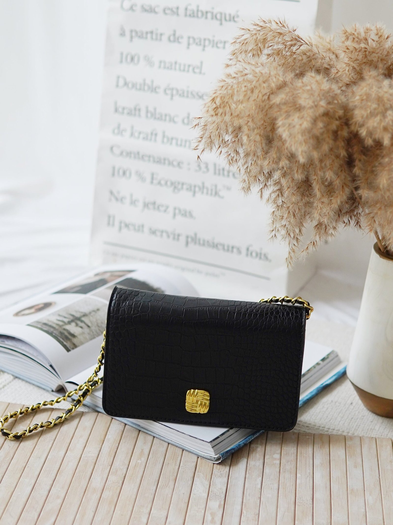 Korean Vintage Chain Bag - Image 2